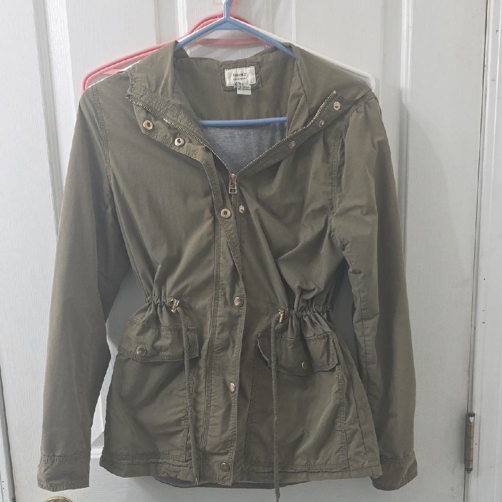 Forever 21 Khaki Utility Jacket